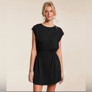Mossimo Supply Co Black Sheath Mini Dress